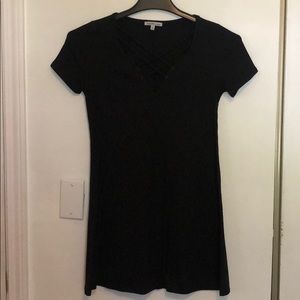 Charlotte Russe Small Black Crisscross Dress